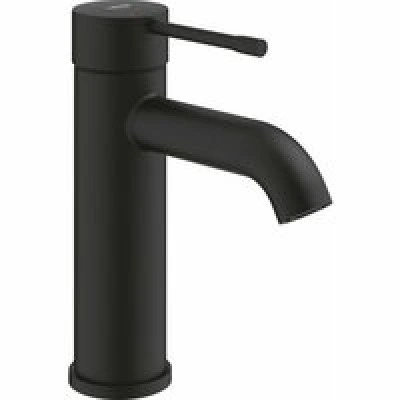 Смеситель для раковины GROHE Essence без донного клапана, S-size, фантомный черный (24172KF1) Смеситель для раковины GROHE Essence без донного клапана, S-size, фантомный черный (24172KF1)