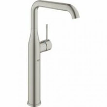Смеситель для раковины GROHE Essence без донного клапана, XL-size, суперсталь (24170DC1)