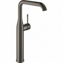 Смеситель для раковины GROHE Essence без донного клапана, XL-size, темный графит глянцевый (24170A01)