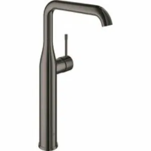 Смеситель для раковины GROHE Essence без донного клапана, XL-size, темный графит глянцевый (24170A01) Смеситель для раковины GROHE Essence без донного клапана, XL-size, темный графит глянцевый (24170A01)