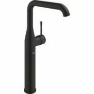 Смеситель для раковины GROHE Essence без донного клапана, XL-size, фантомный черный (24170KF1)