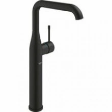 Смеситель для раковины GROHE Essence без донного клапана, XL-size, фантомный черный (24170KF1)
