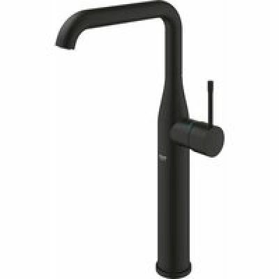 Смеситель для раковины GROHE Essence без донного клапана, XL-size, фантомный черный (24170KF1) Смеситель для раковины GROHE Essence без донного клапана, XL-size, фантомный черный (24170KF1)