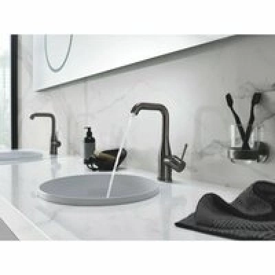 Смеситель для раковины GROHE Essence с донным клапаном, L-Size, темный графит матовый (24174AL1) Смеситель для раковины GROHE Essence с донным клапаном, L-Size, темный графит матовый (24174AL1)