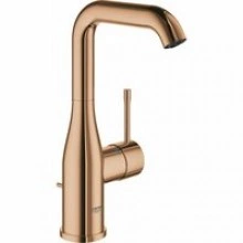 Смеситель для раковины GROHE Essence с донным клапаном, L-size, теплый закат глянец (24174DA1)