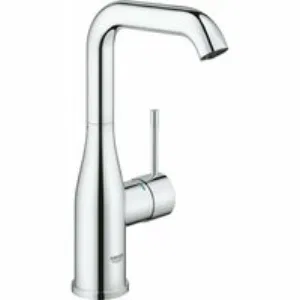 Смеситель для раковины GROHE Essence с донным клапаном, L-size, хром (24182001) Смеситель для раковины GROHE Essence с донным клапаном, L-size, хром (24182001)