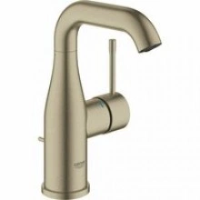 Смеситель для раковины GROHE Essence с донным клапаном, M-size, никель матовый (24173EN1)