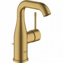 Смеситель для раковины GROHE Essence с донным клапаном, M-size, холодный рассвет матовый (24173GN1)