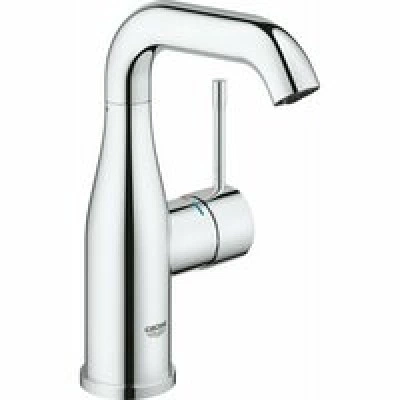 Смеситель для раковины GROHE Essence с донным клапаном, M-size, хром (24181001) Смеситель для раковины GROHE Essence с донным клапаном, M-size, хром (24181001)