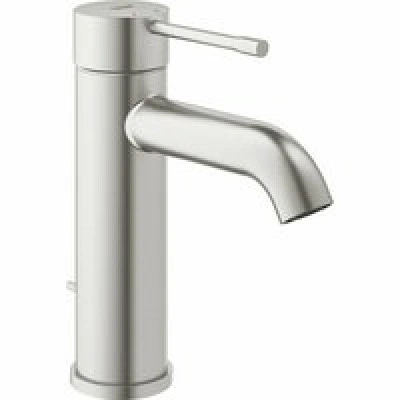 Смеситель для раковины GROHE Essence с донным клапаном, S-size, суперсталь (24171DC1) Смеситель для раковины GROHE Essence с донным клапаном, S-size, суперсталь (24171DC1)