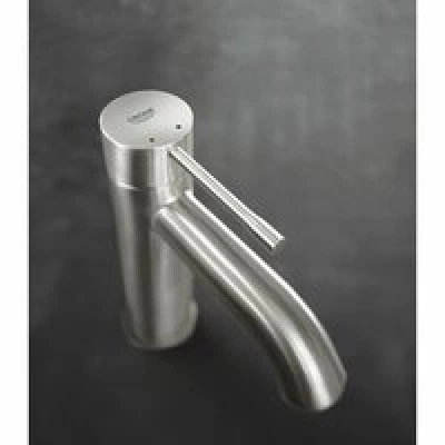 Смеситель для раковины GROHE Essence с донным клапаном, S-size, суперсталь (24171DC1) Смеситель для раковины GROHE Essence с донным клапаном, S-size, суперсталь (24171DC1)