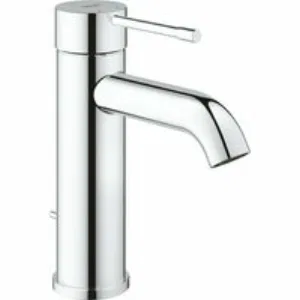 Смеситель для раковины GROHE Essence с донным клапаном, S-size, хром (24171001) Смеситель для раковины GROHE Essence с донным клапаном, S-size, хром (24171001)