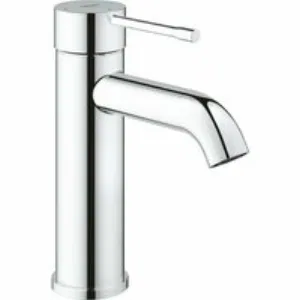 Смеситель для раковины GROHE Essence с донным клапаном, S-size, хром (24179001) Смеситель для раковины GROHE Essence с донным клапаном, S-size, хром (24179001)