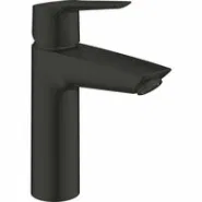Смеситель для раковины GROHE Start с донным клапаном, M-Size, матовый черный (235752432)