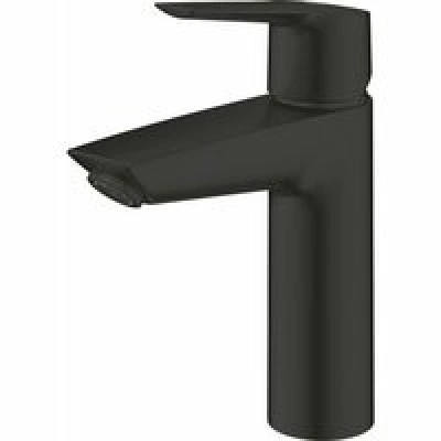 Смеситель для раковины GROHE Start с донным клапаном, M-Size, матовый черный (237462432) Смеситель для раковины GROHE Start с донным клапаном, M-Size, матовый черный (237462432)