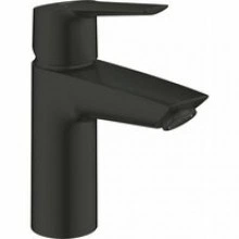 Смеситель для раковины GROHE Start с донным клапаном, S-Size, матовый черный (235502432)