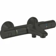 Термостат для ванны GROHE Precision Start внешнего монтажа, матовый черный (345982430)