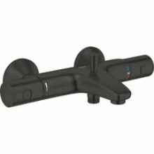 Термостат для ванны GROHE Precision Start внешнего монтажа, матовый черный (345982430)