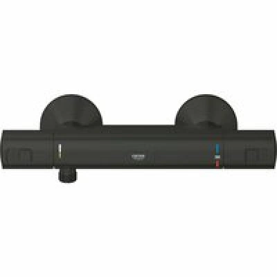 Термостат для душа GROHE Precision Start внешнего монтажа, матовый черный (345942430) Термостат для душа GROHE Precision Start внешнего монтажа, матовый черный (345942430)