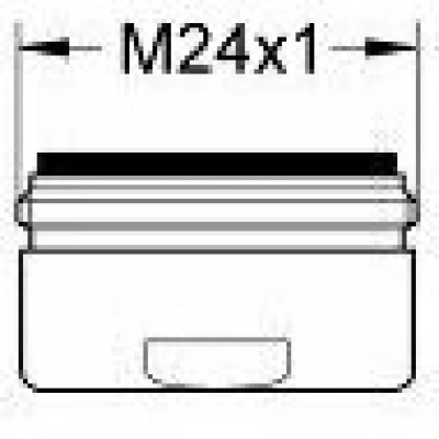 Аэратор GROHE с резьбой M24 (13952000) Аэратор GROHE с резьбой M24 (13952000)