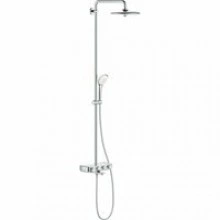 Душевая система с термостатом для ванны, GROHE Euphoria SmartControl System 260, хром, (26510000/U) (уценка - Царапины на корпусе)