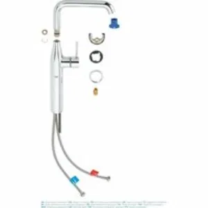 Смеситель для раковины GROHE Essence, XL-size, хром (32901001/U) (царапины на корпусе) Смеситель для раковины GROHE Essence, XL-size, хром (32901001/U) (царапины на корпусе)