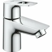 Кран для раковины GROHE BauLoop, без функции смешивания, гладкий корпус, хром (20422001/U) (УЦЕНКА - Царапины на корпусе)