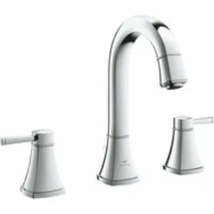 Смеситель для раковины GROHE Grandera двухвентильный на 3 отверстия, с донным клапаном, L-Size, хром (20619000) Смеситель для раковины GROHE Grandera двухвентильный на 3 отверстия, с донным клапаном, L-Size, хром (20619000)