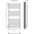 Полотенцесушитель водяной Aquatek Лира П16 500x1100, черный муар AQ KP1610BL Полотенцесушитель водяной Aquatek Лира П16 500x1100, черный муар AQ KP1610BL