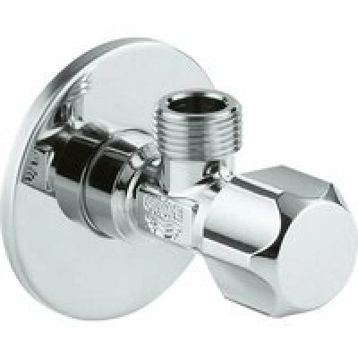 Вентиль угловой 1/2 дюйма GROHE, хром (2202500M) Вентиль угловой 1/2 дюйма GROHE, хром (2202500M)