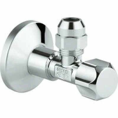 Угловой вентиль 3/8 дюйма GROHE, хром (22052000) Угловой вентиль 3/8 дюйма GROHE, хром (22052000)