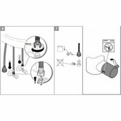Смеситель для раковины GROHE Eurosmart Cosmopolitan с цепочкой и гигиеническим душем, S-size, хром (23433000) Смеситель для раковины GROHE Eurosmart Cosmopolitan с цепочкой и гигиеническим душем, S-size, хром (23433000)