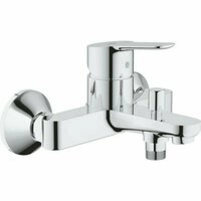 Комплект смесителей GROHE Start Edge для раковины, ванны с душевым гарнитуром, хром (120210) Комплект смесителей GROHE Start Edge для раковины, ванны с душевым гарнитуром, хром (120210)