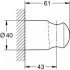 Набор для гигиенического душа GROHE Tempesta-F Trigger Spray 30, 1500 мм, хром (26353000) Набор для гигиенического душа GROHE Tempesta-F Trigger Spray 30, 1500 мм, хром (26353000)