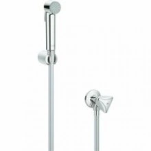 Душевой набор с угловым вентилем, 1 вид струи, GROHE Tempesta Trigger Spray, хром, (26357000)