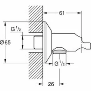 Набор для гигиенического душа, GROHE Tempesta-F Trigger Spray 30, 1000 мм, хром (26358000) Набор для гигиенического душа, GROHE Tempesta-F Trigger Spray 30, 1000 мм, хром (26358000)