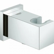 Подключение для душевого шланга с держателем ручного душа GROHE Euphoria Cube, хром, (26370000)