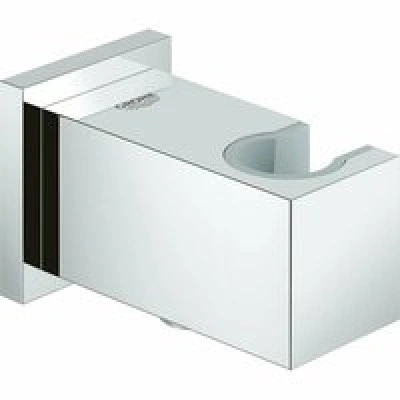 Подключение для душевого шланга с держателем ручного душа GROHE Euphoria Cube, хром, (26370000) Подключение для душевого шланга с держателем ручного душа GROHE Euphoria Cube, хром, (26370000)