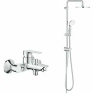 Душевая система GROHE Tempesta System 200 со смесителем для ванны, хром (NB0070/S)