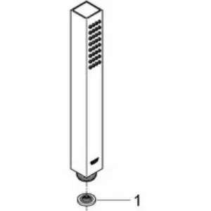 Ручной душ GROHE Euphoria Cube+, 1 режим, хром (27888000) Ручной душ GROHE Euphoria Cube+, 1 режим, хром (27888000)