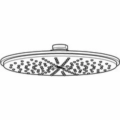 Верхний душ GROHE Rainshower Cosmopolitan, 1 режим, белая луна (28368LS0) Верхний душ GROHE Rainshower Cosmopolitan, 1 режим, белая луна (28368LS0)