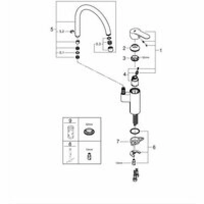 Смеситель для кухни GROHE Eurostyle Cosmopolitan, хром (30221002) Смеситель для кухни GROHE Eurostyle Cosmopolitan, хром (30221002)