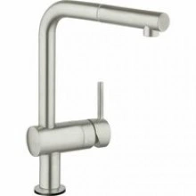 Смеситель для кухни GROHE Minta Touch сенсорный с вытяжным изливом, суперсталь (31360DC1)