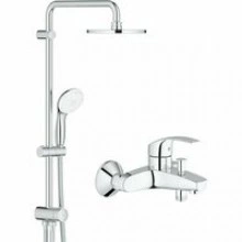 Душевая система GROHE Tempesta System 200 со смесителем для ванны, хром (NB0072/S)