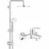 Душевая система GROHE Tempesta System 200 со смесителем для ванны, хром (NB0072/S) Душевая система GROHE Tempesta System 200 со смесителем для ванны, хром (NB0072/S)