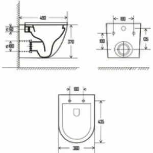 Комплект инсталляции GROHE NW0145/S с унитазом AQUAme AQM2002 и сиденьем с микролифтом (NW0182/S) Комплект инсталляции GROHE NW0145/S с унитазом AQUAme AQM2002 и сиденьем с микролифтом (NW0182/S)