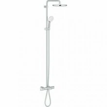 Душевая система GROHE Tempesta System 250 с термостатом для ванны, хром (26672001)