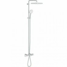 Душевая система GROHE Tempesta System 250 Cube с термостатом для ванны, хром (26691001)