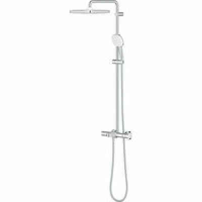 Душевая система GROHE Tempesta System 250 Cube с термостатом для ванны, хром (26975001) Душевая система GROHE Tempesta System 250 Cube с термостатом для ванны, хром (26975001)