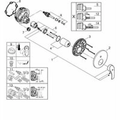 Душевая система GROHE Eurosmart со смесителем для душа, хром (25288000) Душевая система GROHE Eurosmart со смесителем для душа, хром (25288000)
